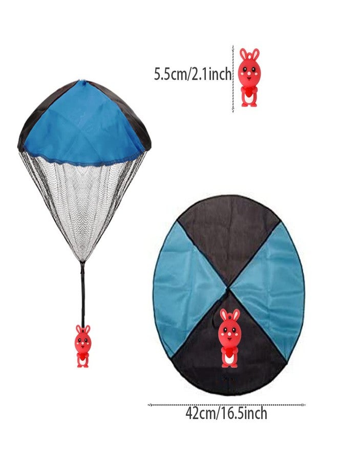 VOMAOK 6 Pack Parachute Toy Outdoor Hand Throw Flying Toys for Kids Boys Girls Easter Basket Stuffers Gifts - Image 2